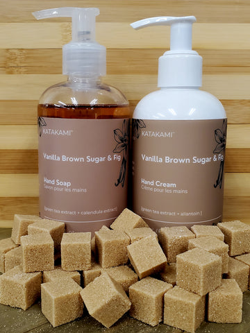 NEW! Vanilla Brown Sugar & Fig Hand Set